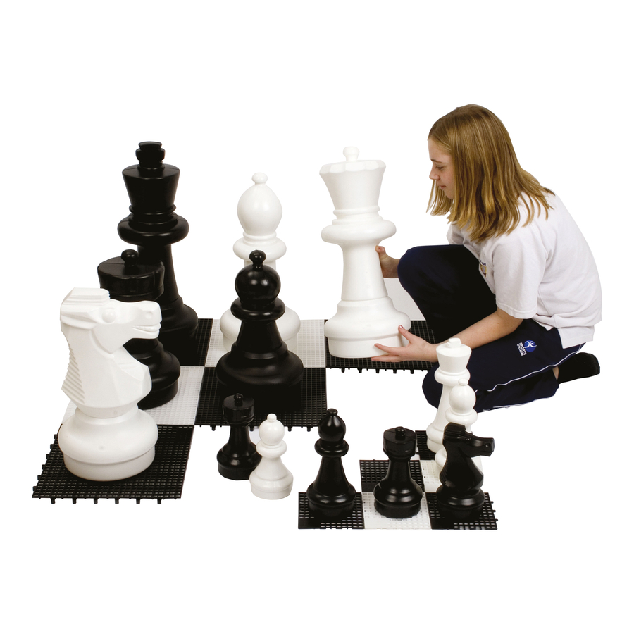 Garden Giant Plastic Chess Pieces - ROOK