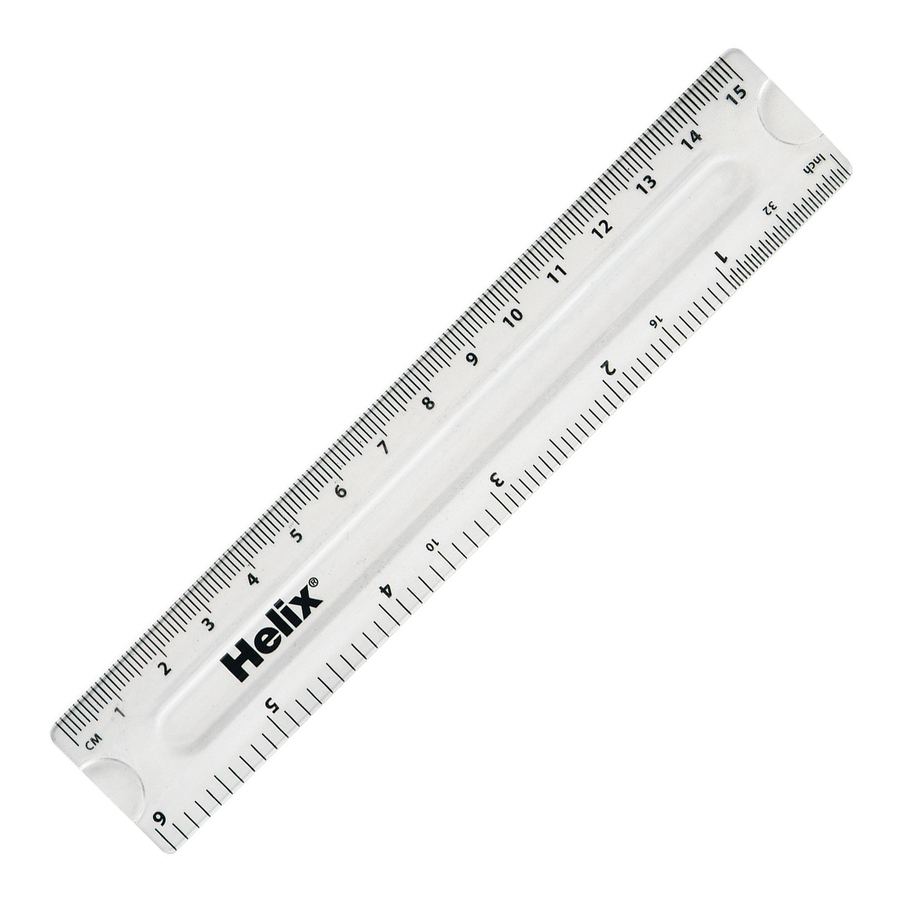 Buy Clear Rulers 15cm 50pk Tts