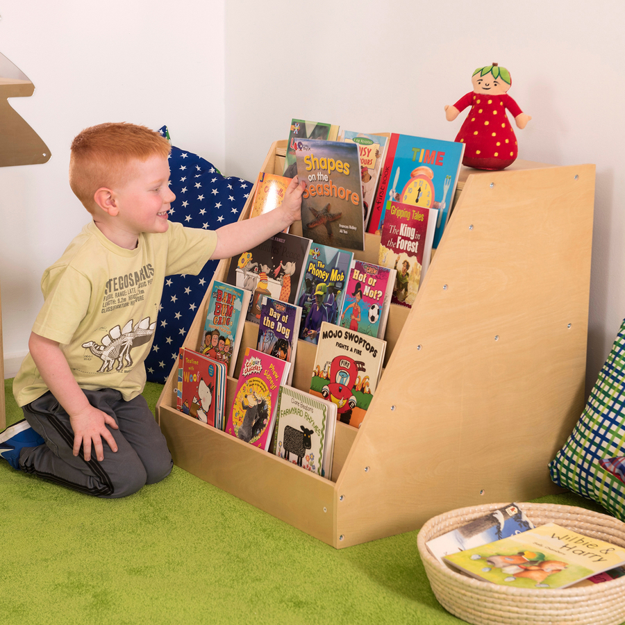 Book Display Unit with Storage  hi-res
