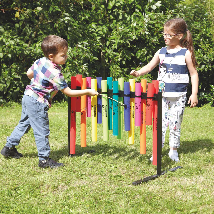 Double Sided Outdoor Boomwhacker Frame  hi-res