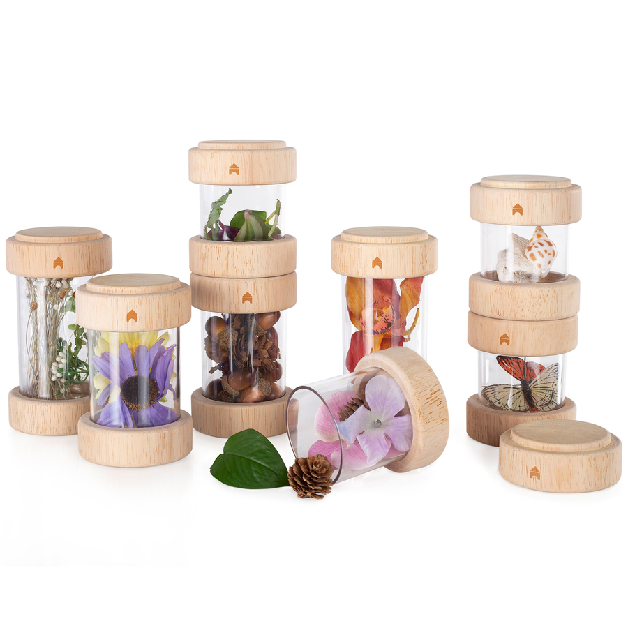 Treasure Tubes Clear Set 8pk  hi-res