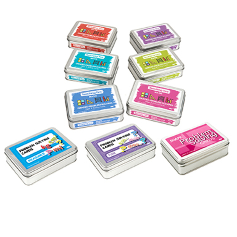 TTS Complete Maths Problem Solving Card Set | Reasoning & Problem ...