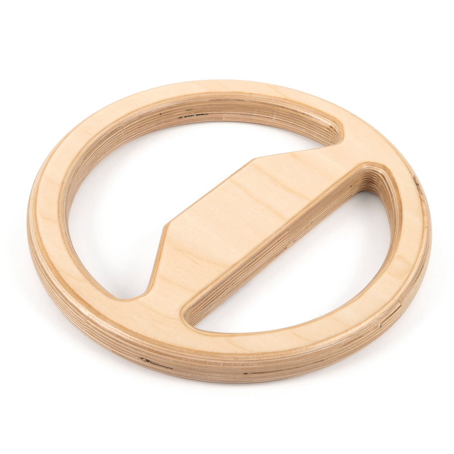Wooden steering sales wheel toy