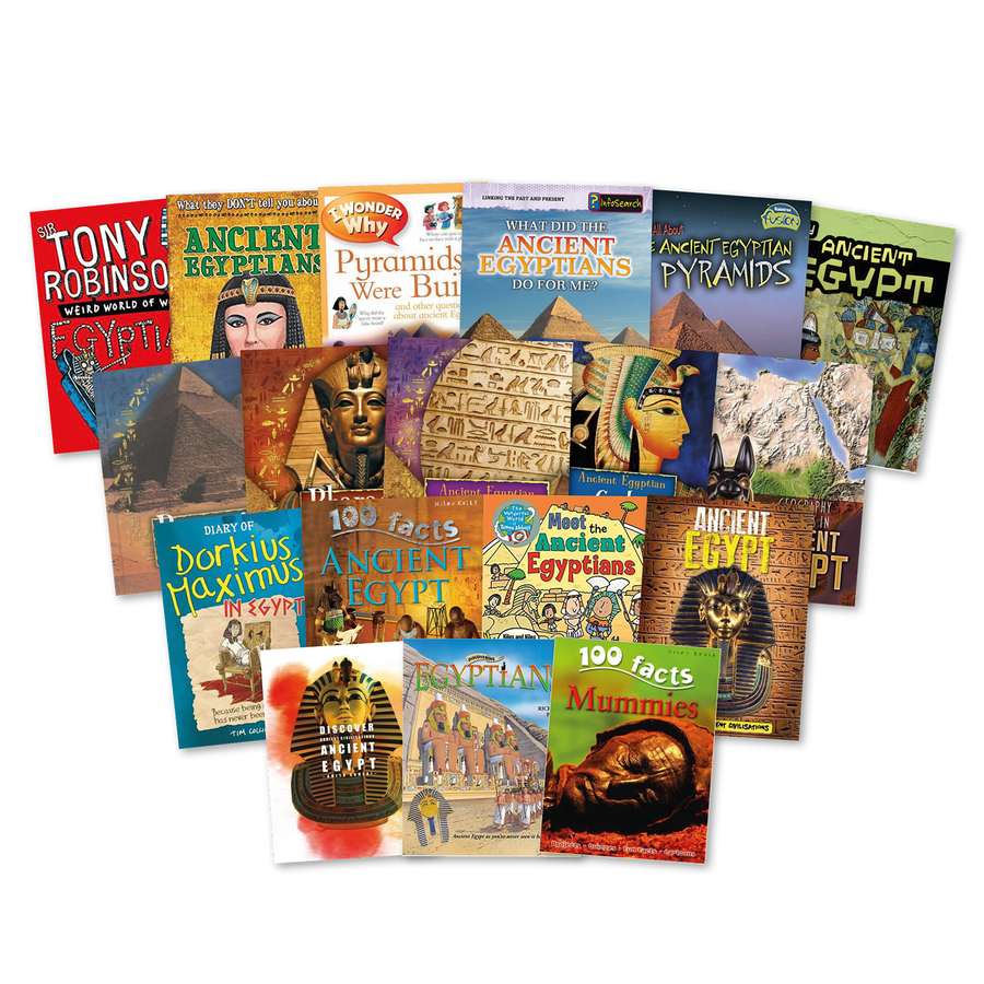 The Ancient Egyptians Book Pack 20pk  hi-res