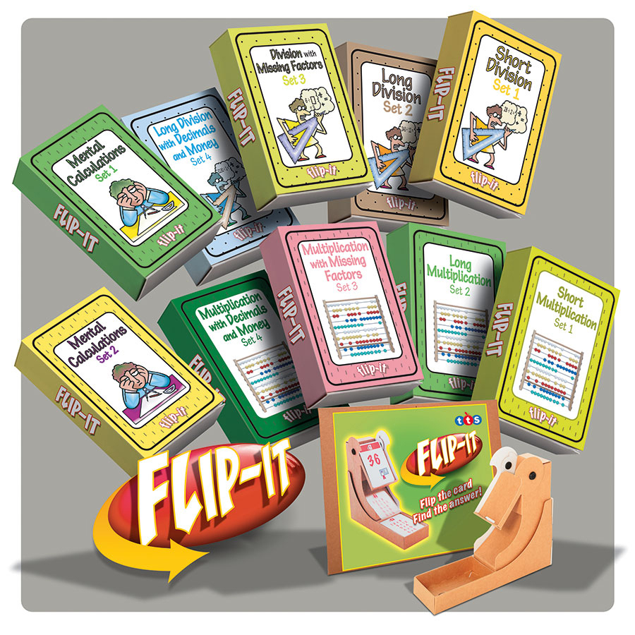 Flip-It Long Multiplication and Division  hi-res