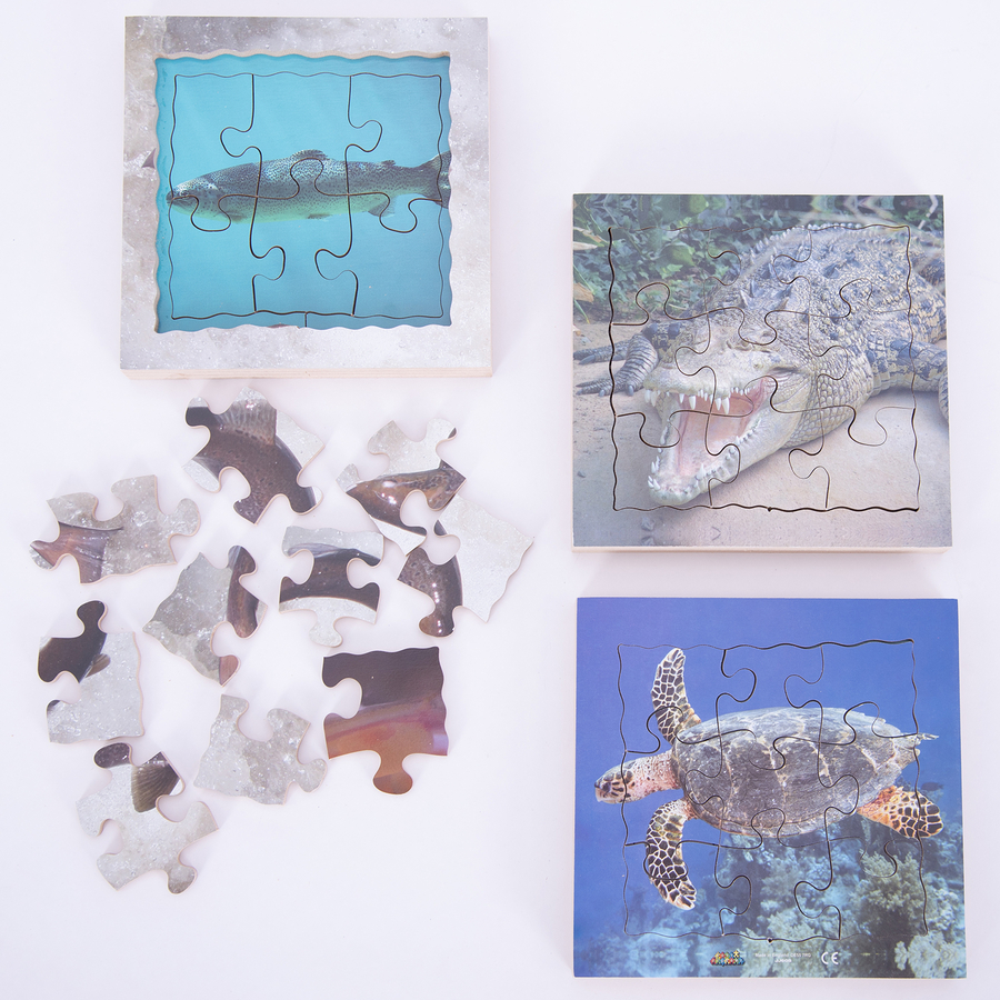 Animal Layered Life Cycle Jigsaws 3pk  hi-res