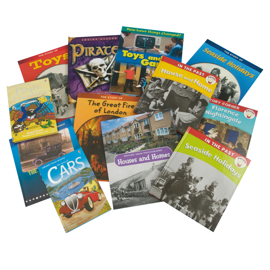 History Topic Book Pack KS1 14pk  hi-res
