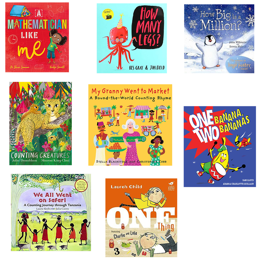 KS1 Maths Book Pack (8 books)  hi-res
