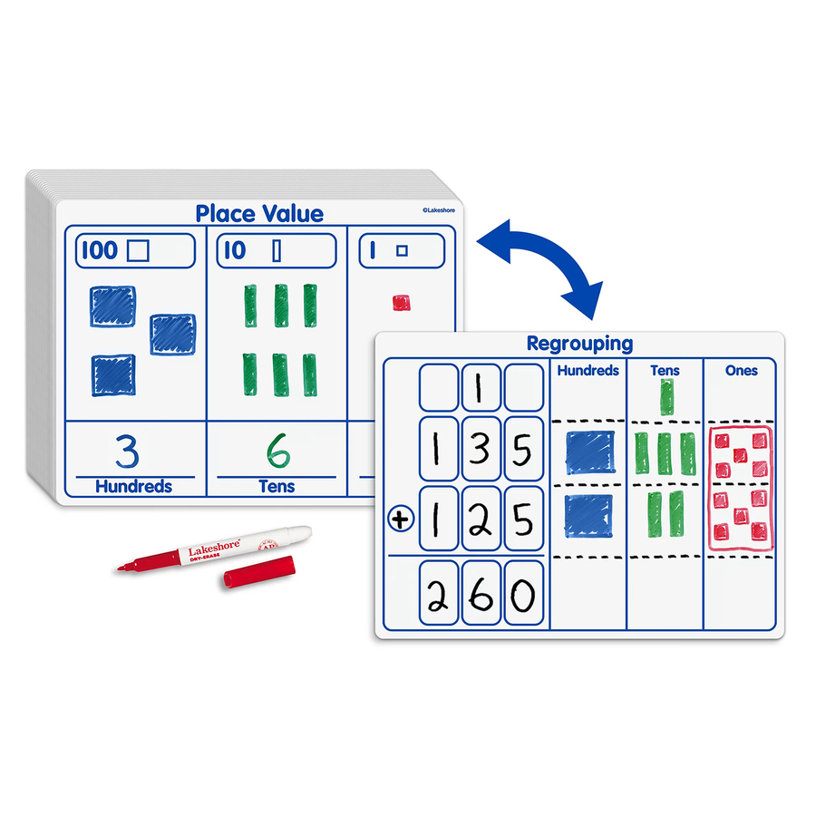 Place Value Write & Wipe Boards  hi-res