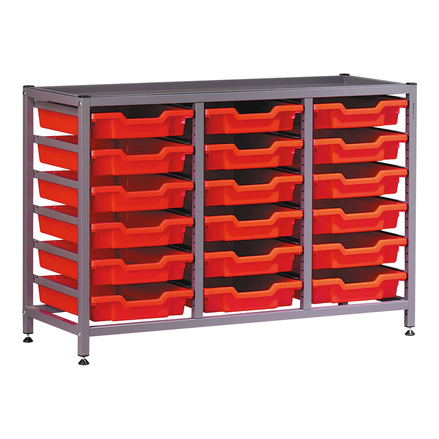 Gratnells Metal Shelf For Tray Storage Units  hi-res