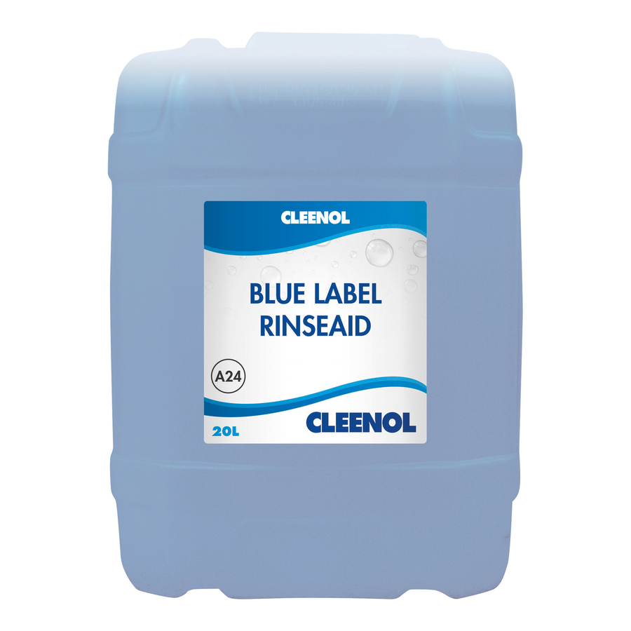 Cleenol Blue Label Dishwasher Rinseaid 2 x 5L  hi-res