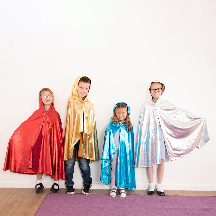 Role Play Dressing Up Glitter Cloaks 4pcs  hi-res