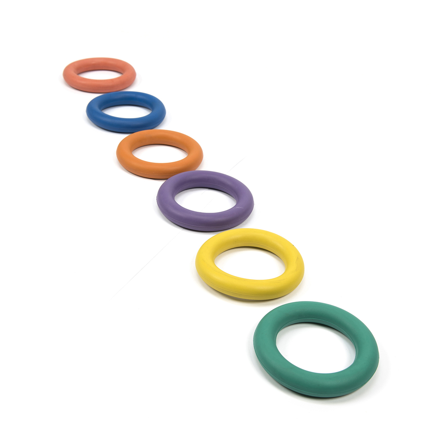 Rubber Quoits 6pk | Play Equipment | TTS
