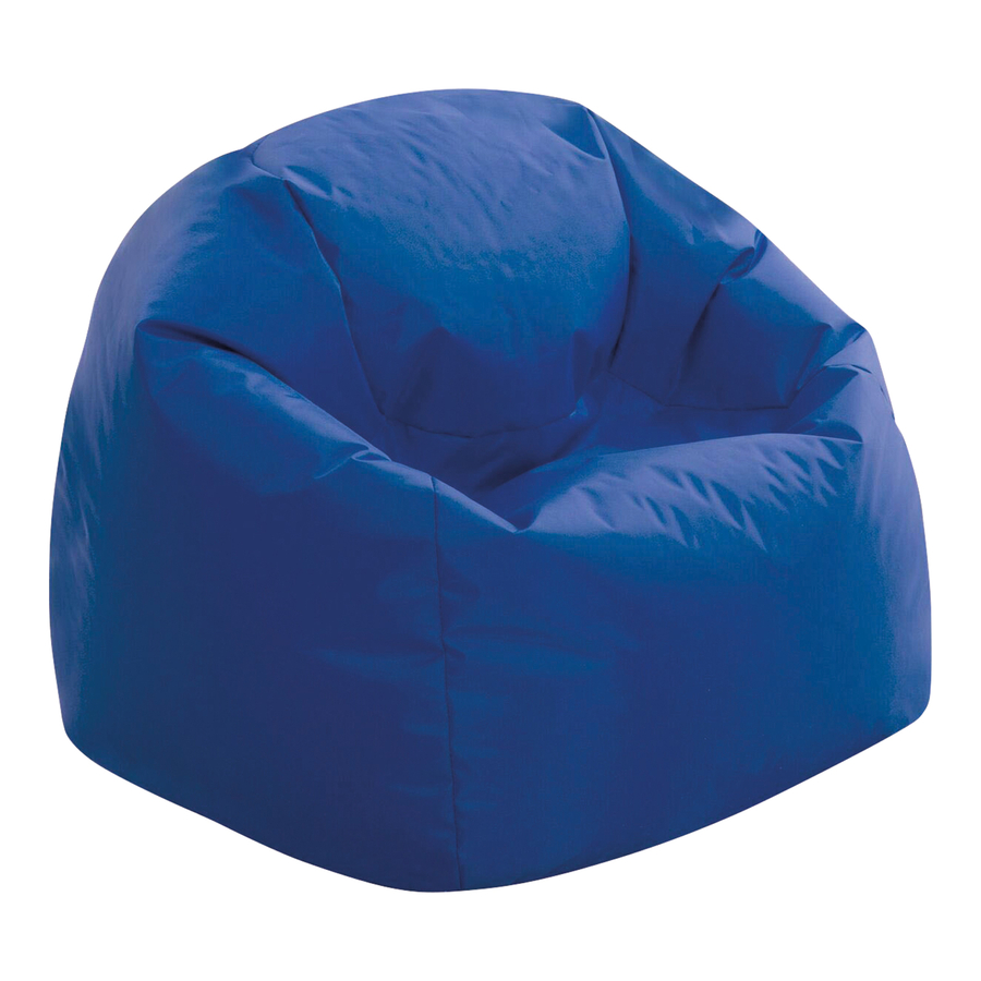 Bean Bag Cushioned Chairs 4pk Bundle Deal  hi-res
