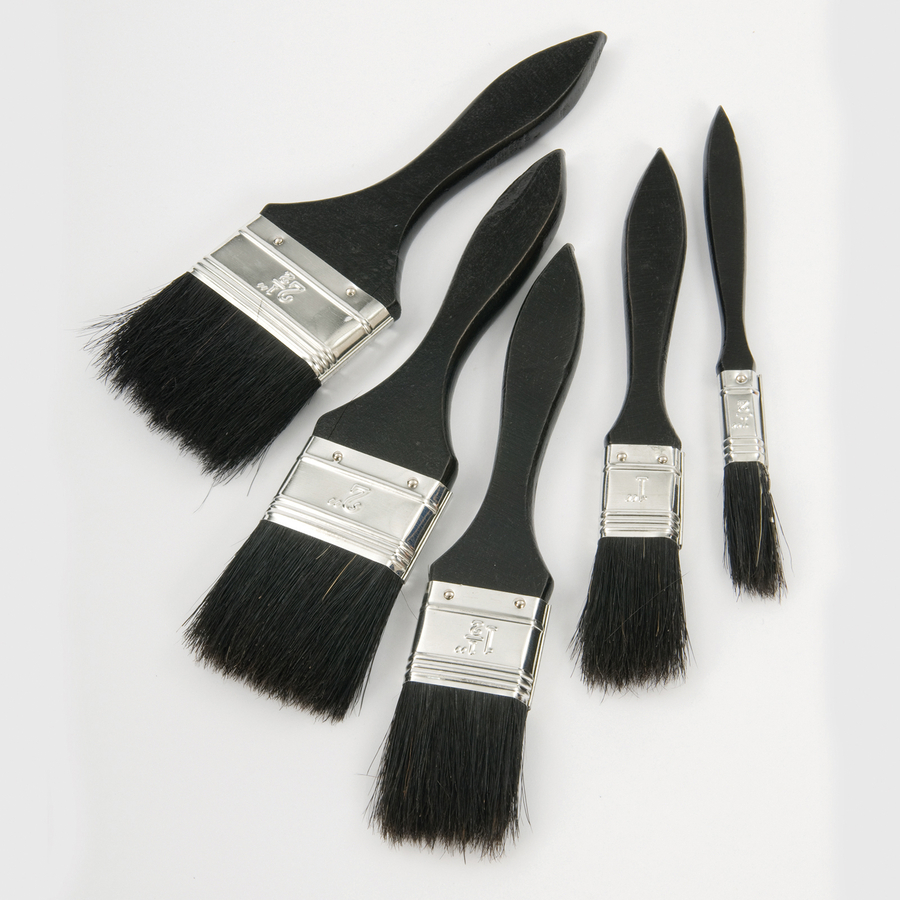 Outdoor Paint Brushes Assorted 5pk  hi-res