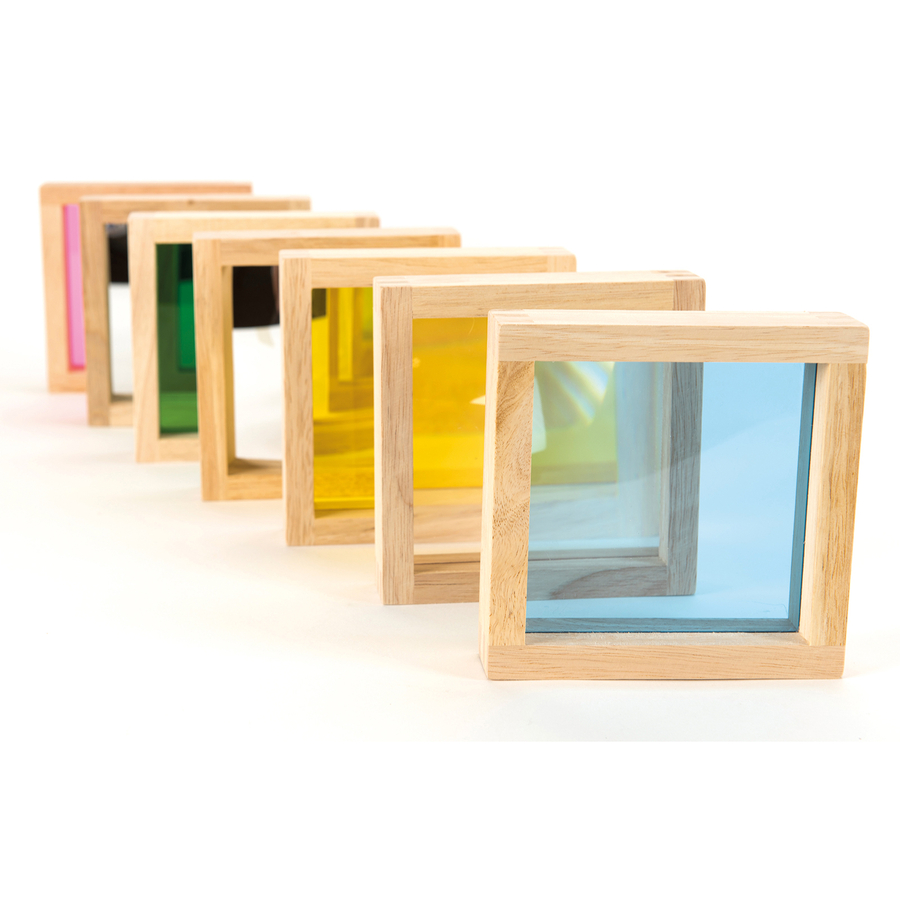 Wooden Sensory Squares 7pk  hi-res