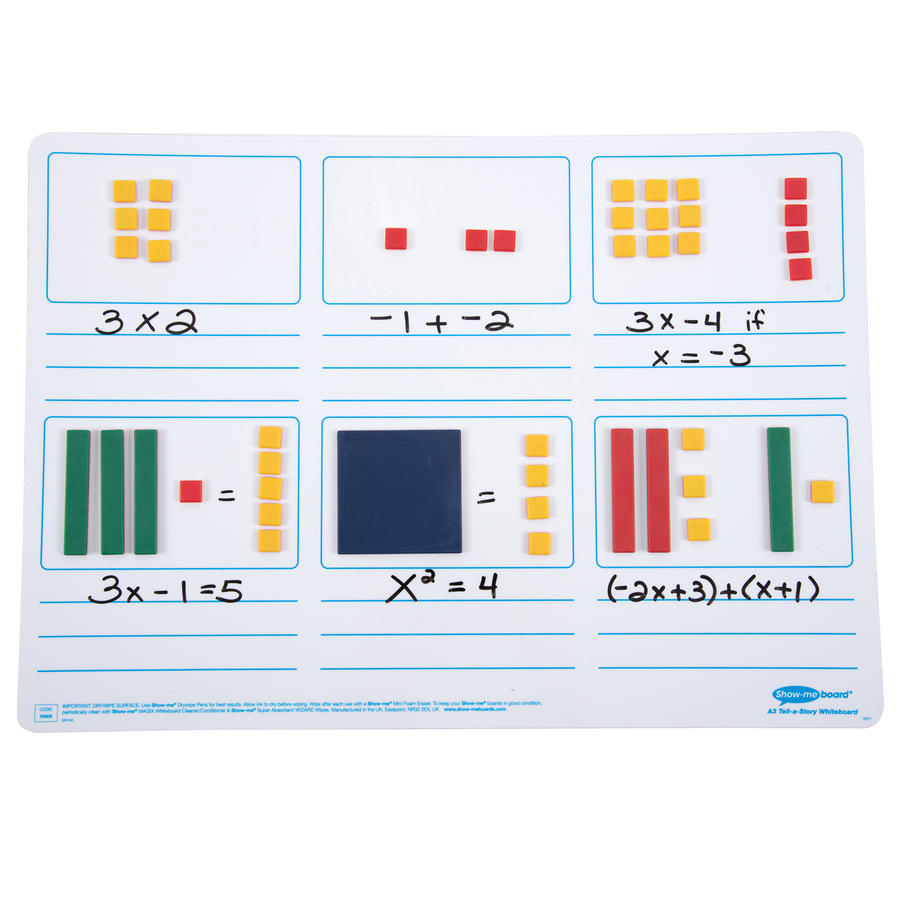 Buy Algebra Tiles 15pk 525pcs Tts