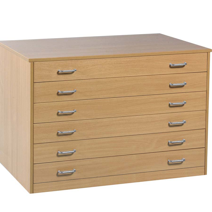 Paper Storage Six Drawer Unit  hi-res