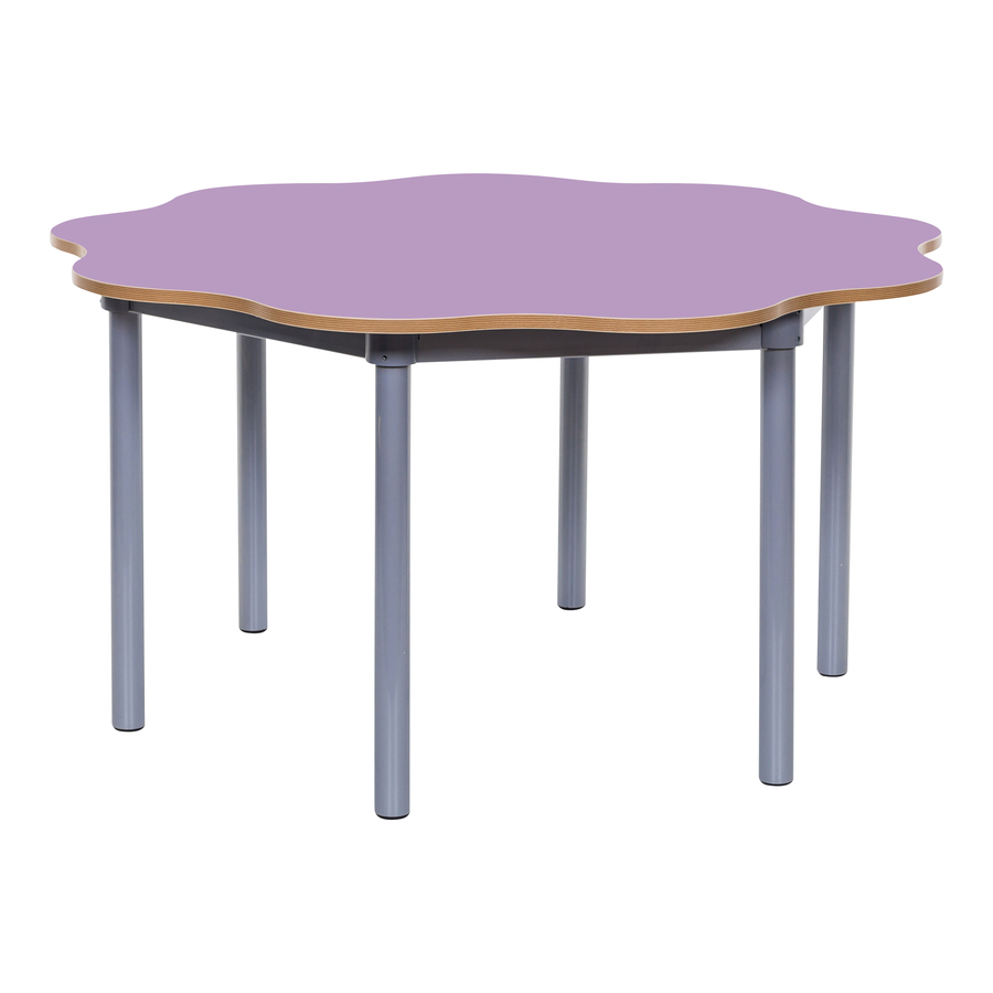 KubbyClass 6 Leaf Petal Table  hi-res