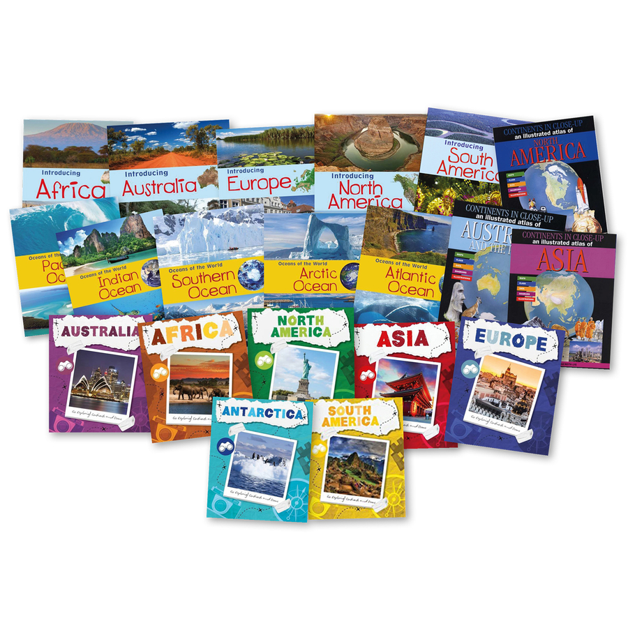 Comparing Continents Books 20pk  hi-res