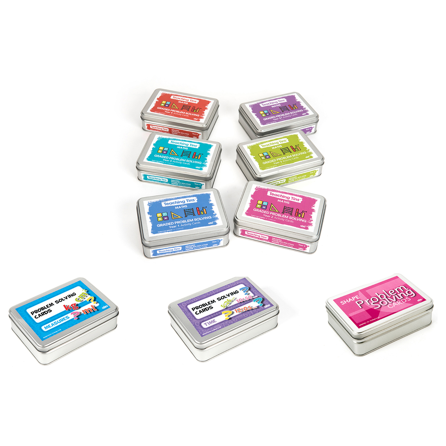 TTS Complete Maths Problem Solving Card Set | Reasoning & Problem ...
