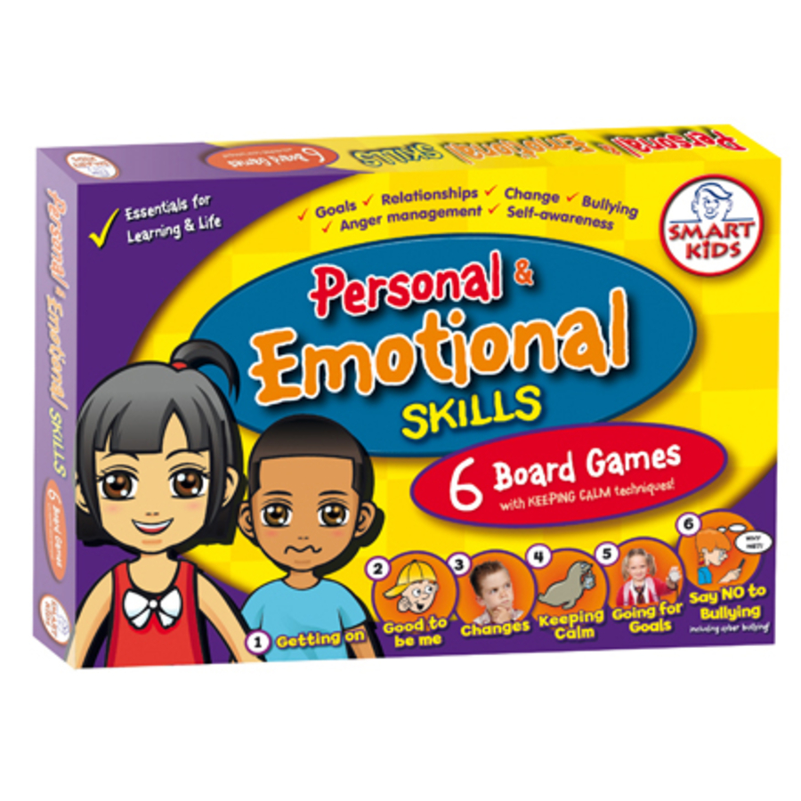 Personal and Emotional Skills Board Games 6pk  hi-res