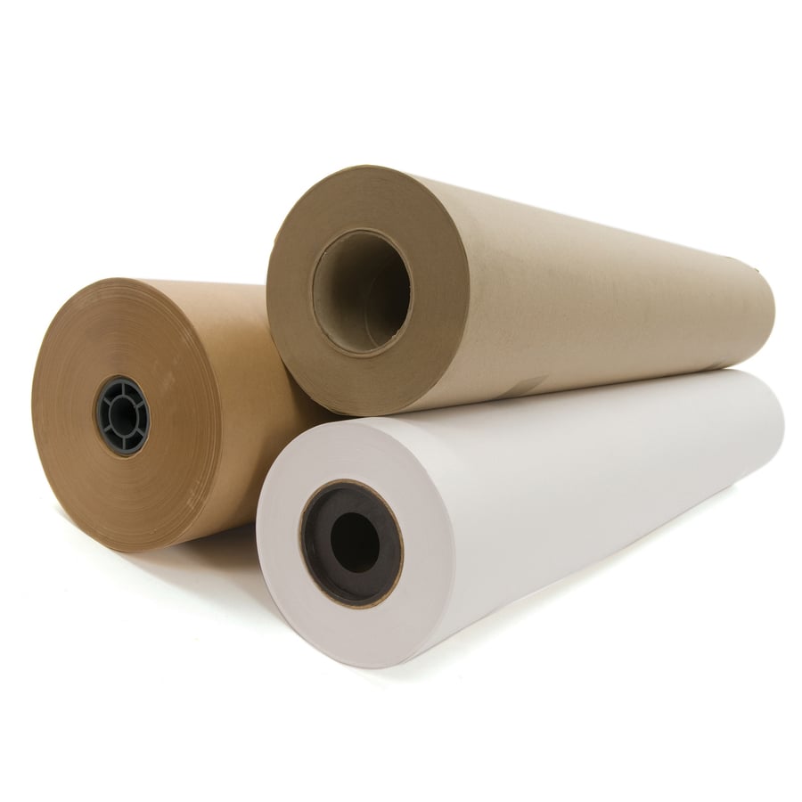 School Smart 4048BKM Paper Kraft Roll 48Inx1000Ft 40lb Brown