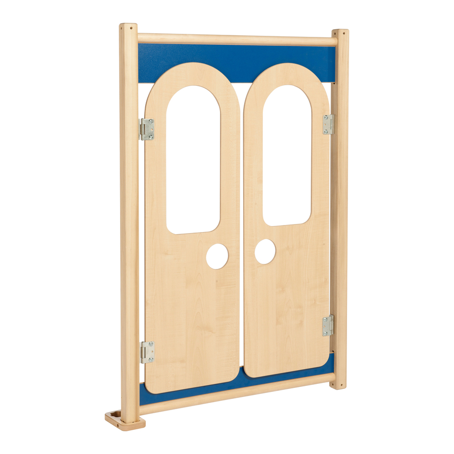 Millhouse Wooden Double Doors Role Play Panel  hi-res