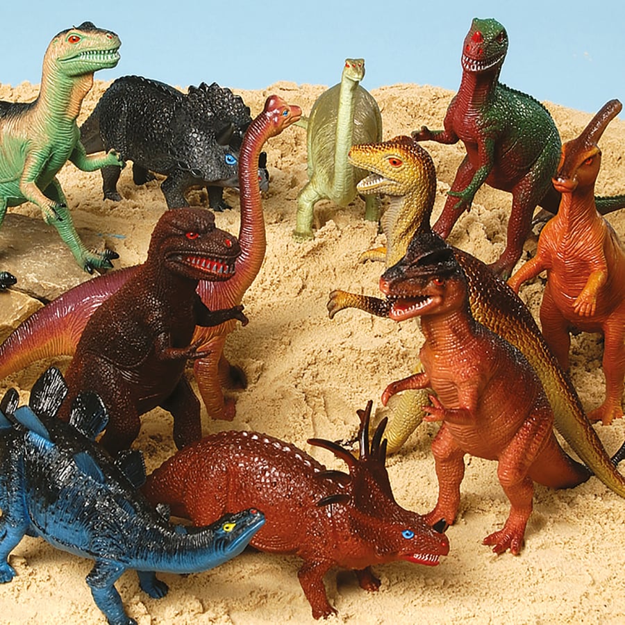 Small World Giant Dinosaur Set 12pcs Animals Dinosaurs Minibeasts TTS