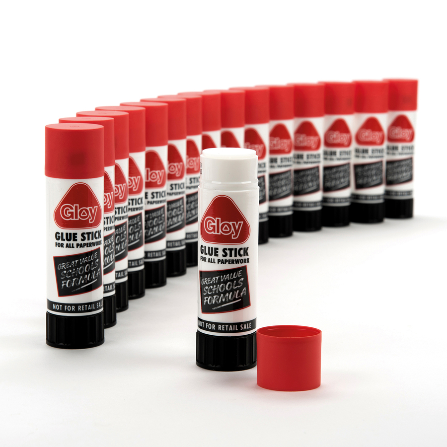 Gloy Glue Sticks 40g - 100 Pack, Glue Sticks