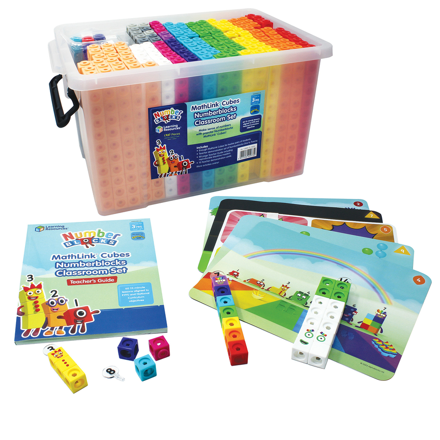 Mathlink® Cubes Numberblocks Classroom Set  hi-res