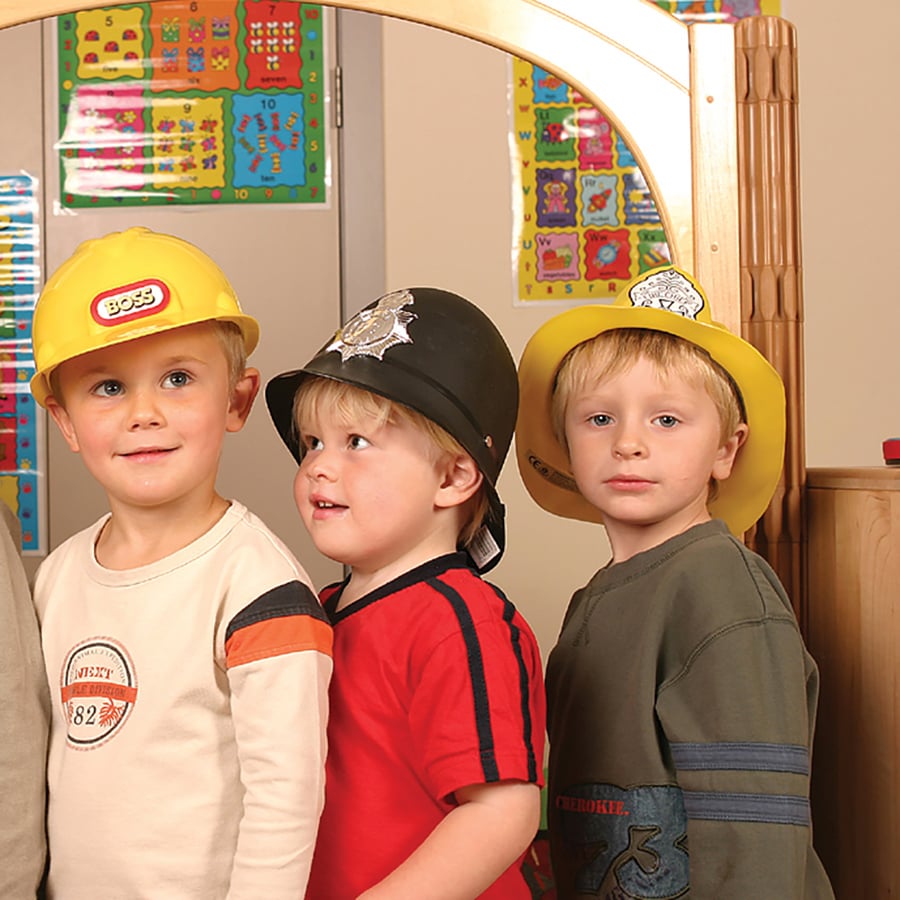 Dressing Up Role Play Hat Set 3pcs Dressing Up Dress Up Furniture TTS