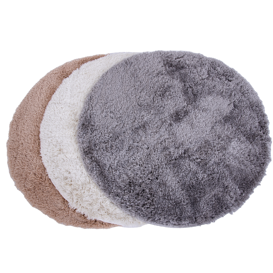 Faux Fur Circular Rug  hi-res