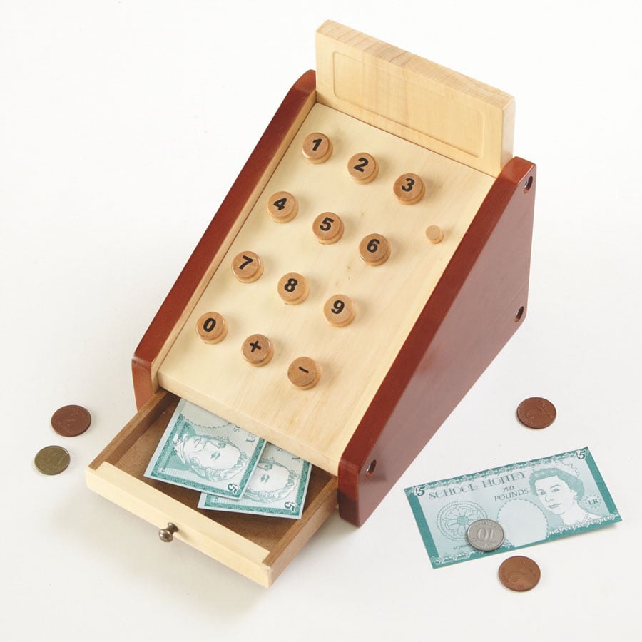 Role Play Wooden Till