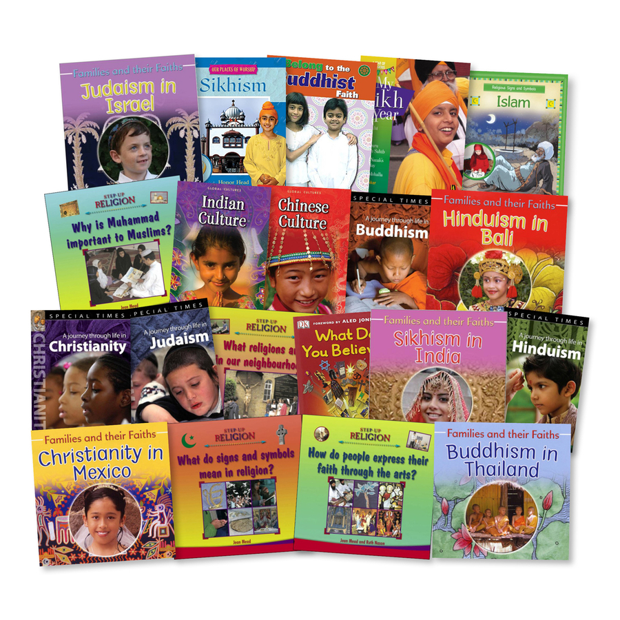 KS2 Faith and Religion Books 20pk  hi-res