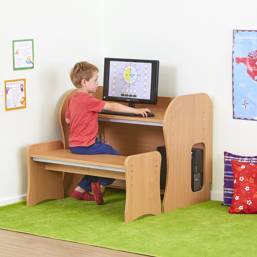 Computer Desk Height Adjustable  hi-res