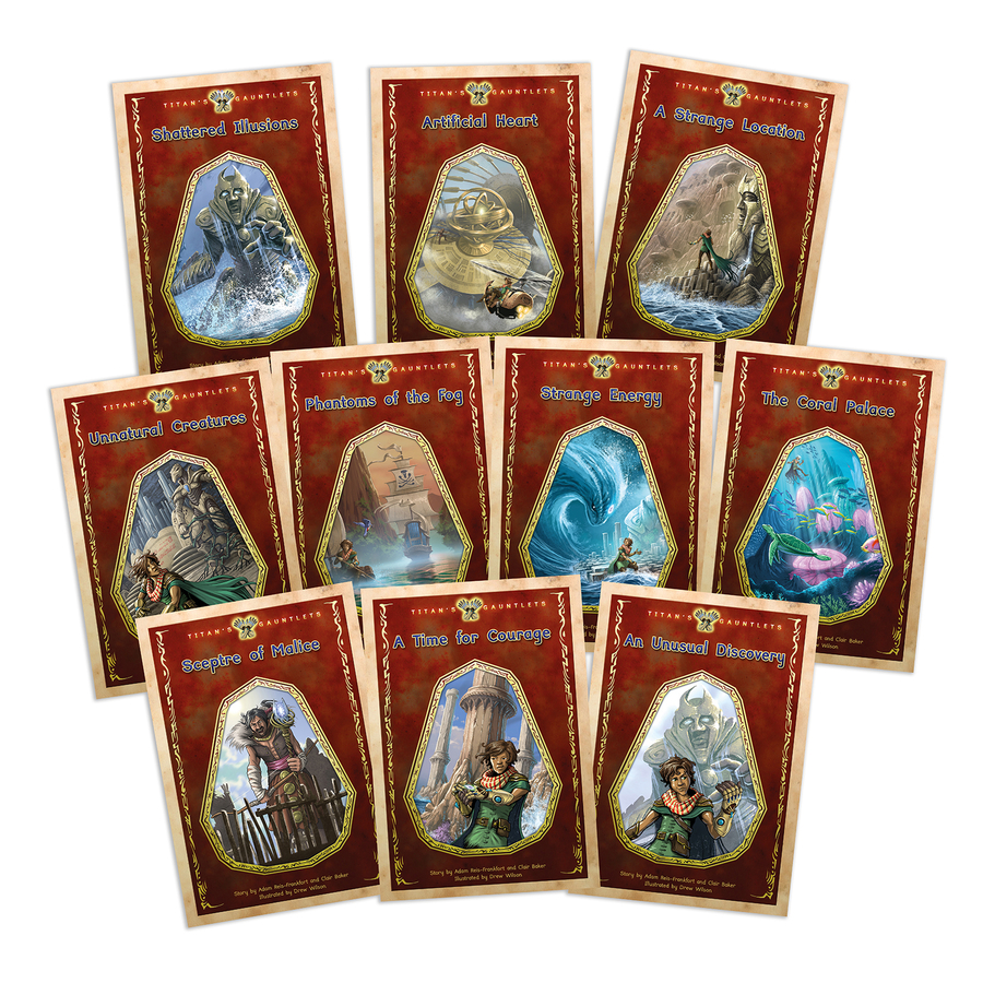Titans Gauntlets Phonic Reading Book Pack 10pk  hi-res
