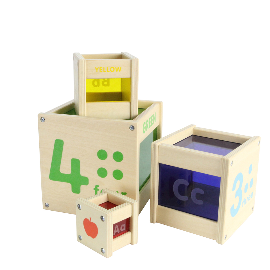 Colour Discovery Stacking Cubes  hi-res