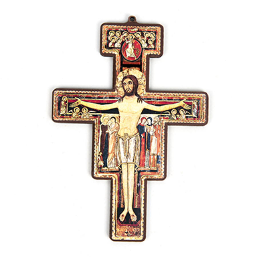 Wooden St. Damien's Cross  hi-res