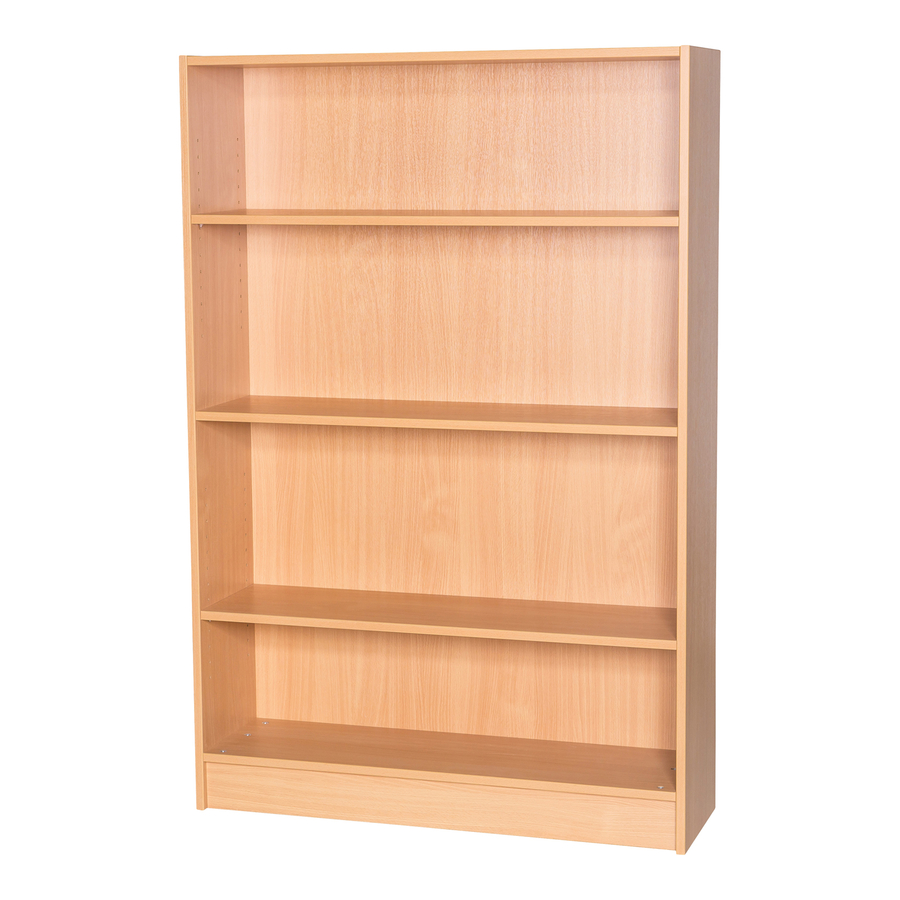 Single Sided Bookcase 1500mm(h)  hi-res