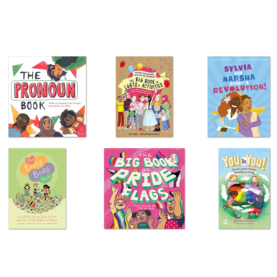 LGBTQIA+ and Inclusion Non-Fiction Book Pack 6pk  hi-res