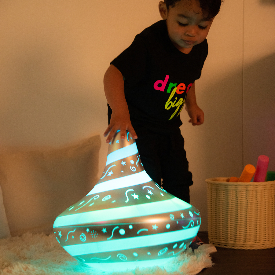 Giant balance store spinning top