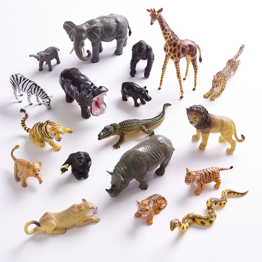 Small World Jungle Animal Collection 18pcs  hi-res