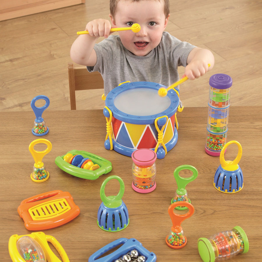 Tiny Hands Toddler Plastic Instrument Set 14pcs  hi-res