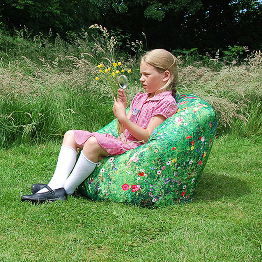 Nature Printed Children's Bean Bag  hi-res