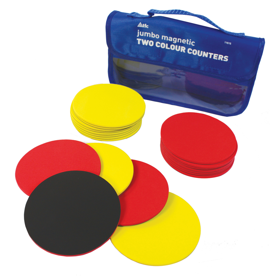 Magnetic Two Colour Counters  hi-res