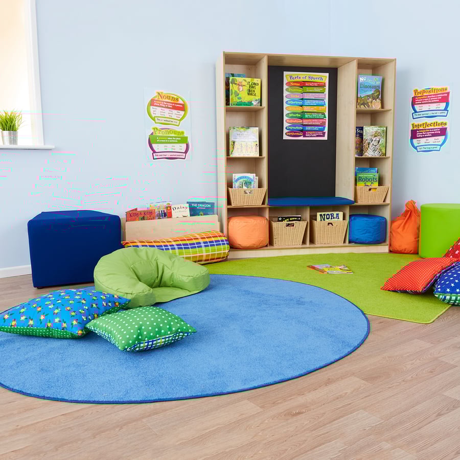 TTS Plain Circular Carpet 2m  hi-res