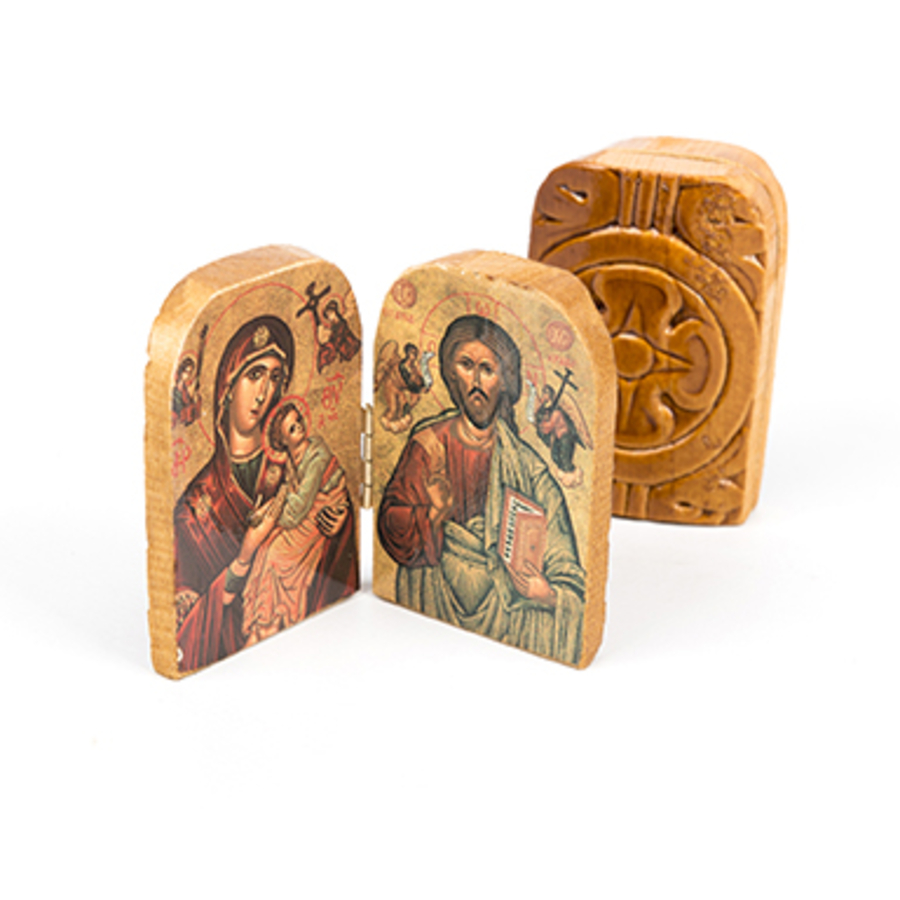 Resin Christian Icons 2pk  hi-res