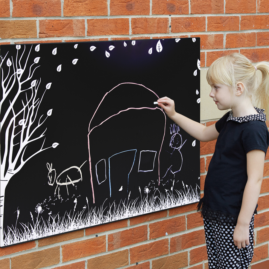 TTS Eco Giant Outdoor Chalkboard Nature's Patterns  hi-res