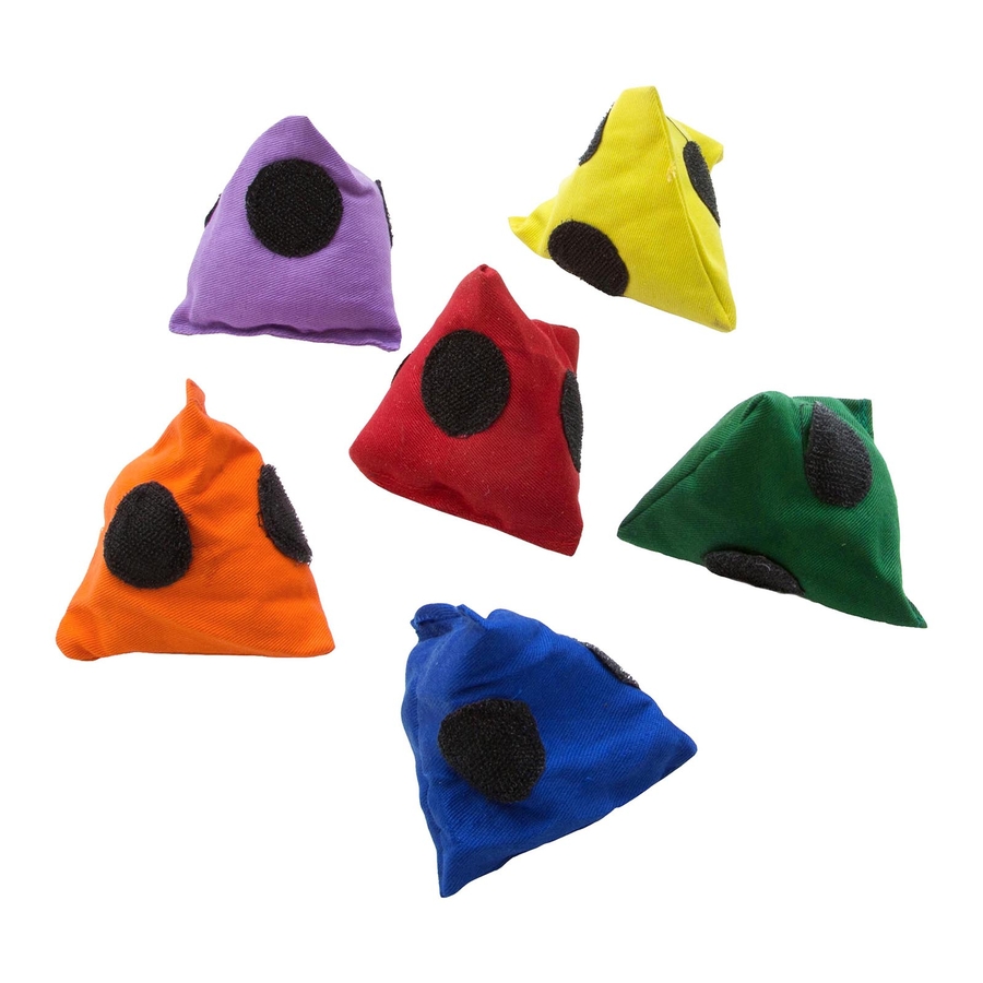 First-Play Pyramid Beanbag 6pk  hi-res